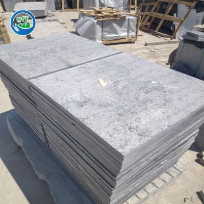 chinese flamed bluestone floor tile